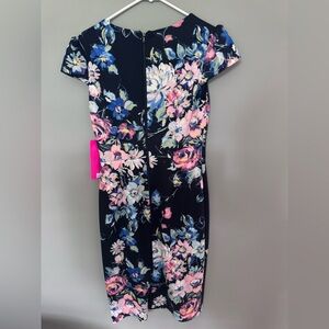 Find floral fitted Betsy Johnson dress NWT